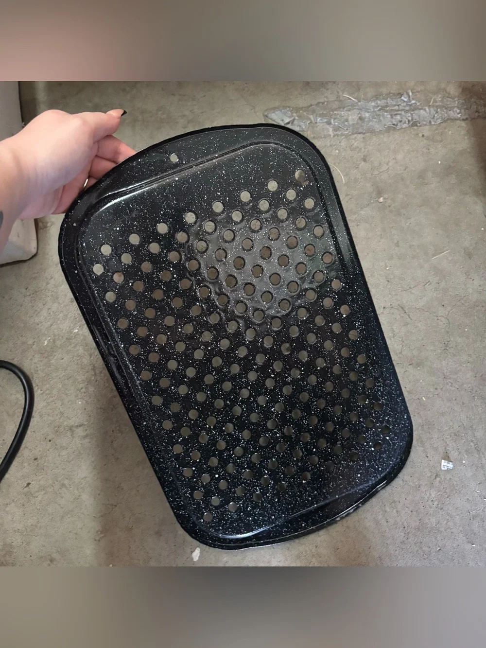 Black Steamer Rack